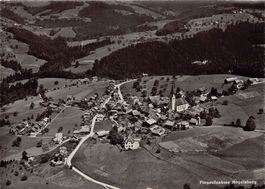 Mogelsberg, Flugaufnahme, um 1945
