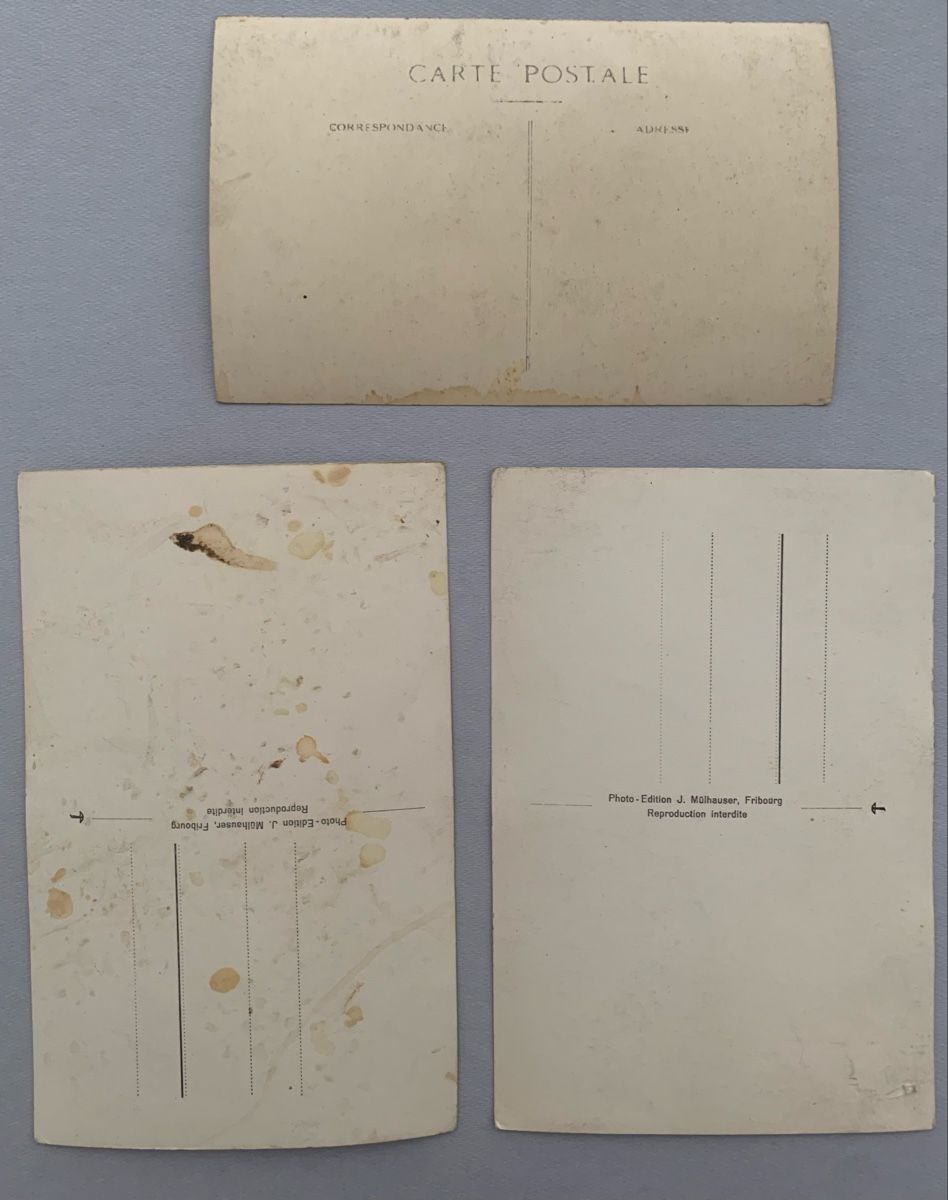 Cartoline postali:  Ansichtskarten Schweiz - Jaun/Bellegarde FR – Usato da Düdingen venduto da polytropon_5 3