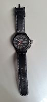TW Steel CEO Canteen Uhr schwarz Lederarmband gebraucht