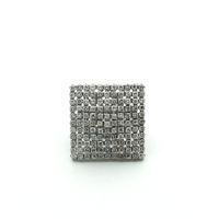 FUNKELNDER DIAMANTRING IN 750 WEISSGOLD