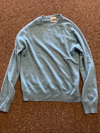 Maddison 100% Cashmere Pullover, Hellblau, Grösse S