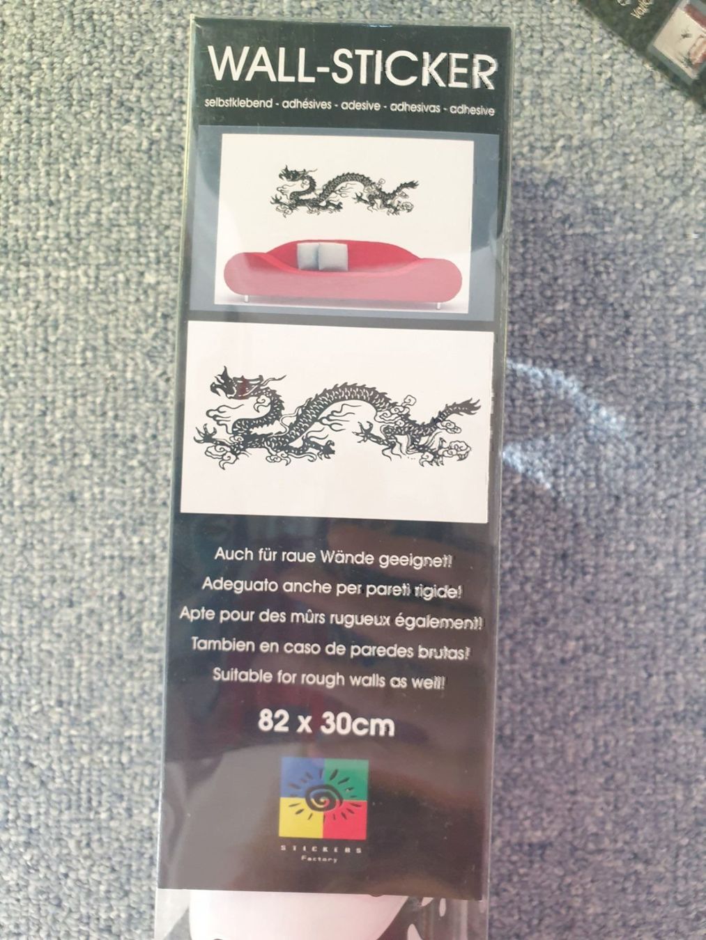 Aufkleber: Wall Sticker Wandtattoo Drache – Neu und originalverpackt aus Killwangen von KIANA08 1