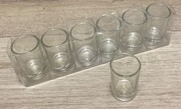 Shotgläser 6 Stück Glas, ca. 20 ml, ungeeicht