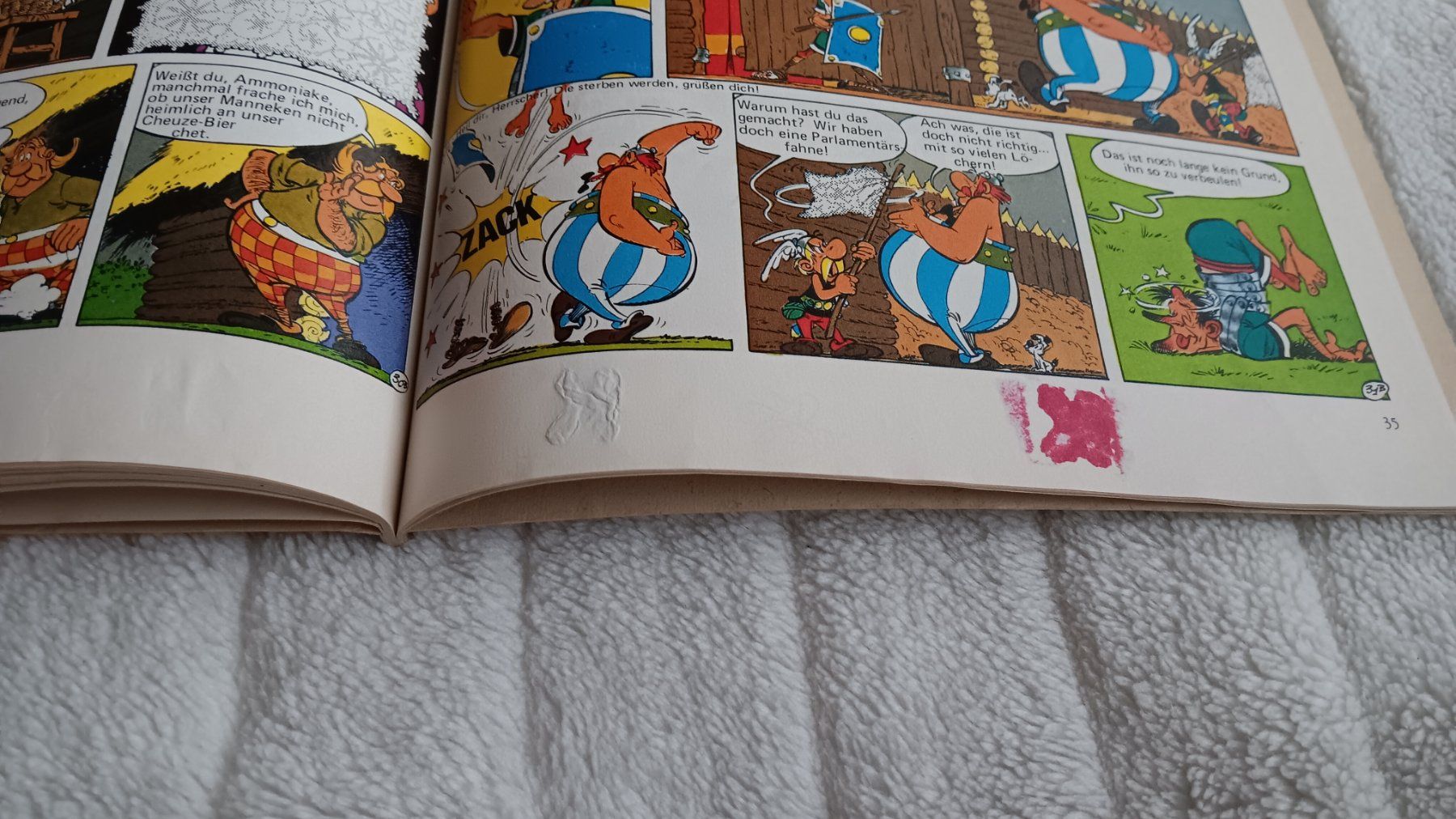 Fumetti: Asterix bei den Belgiern, Band 24 – Usato da Dietikon venduto da Rabia 5