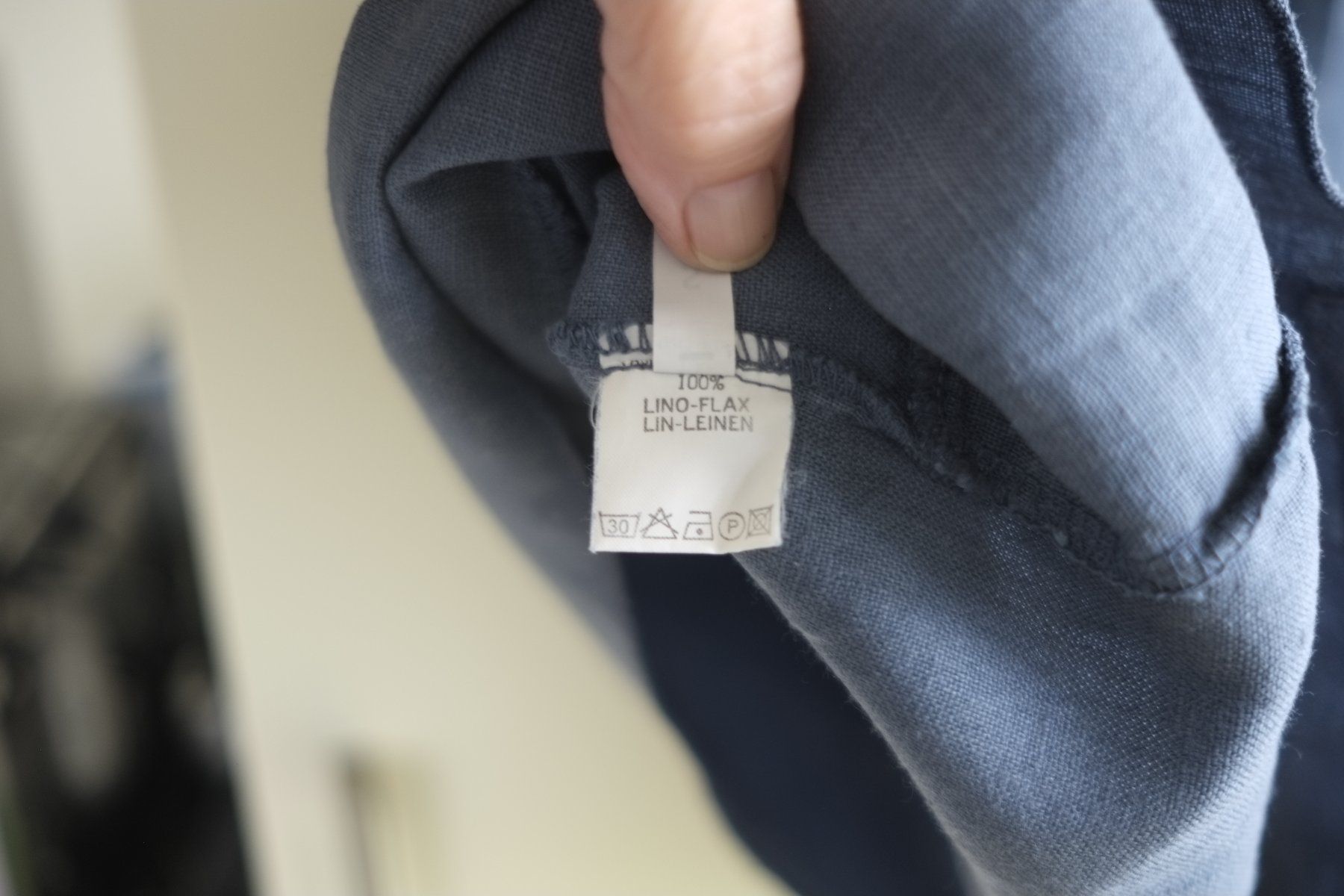 Colora Vestiti: Leinenkleid blau von Colora Grösse S – Usato da Cham venduto da paradora 3