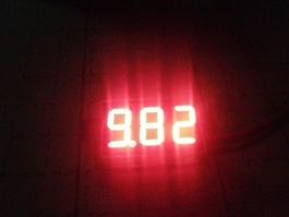 Mini-Voltmeter rot, 4-30 V DC
