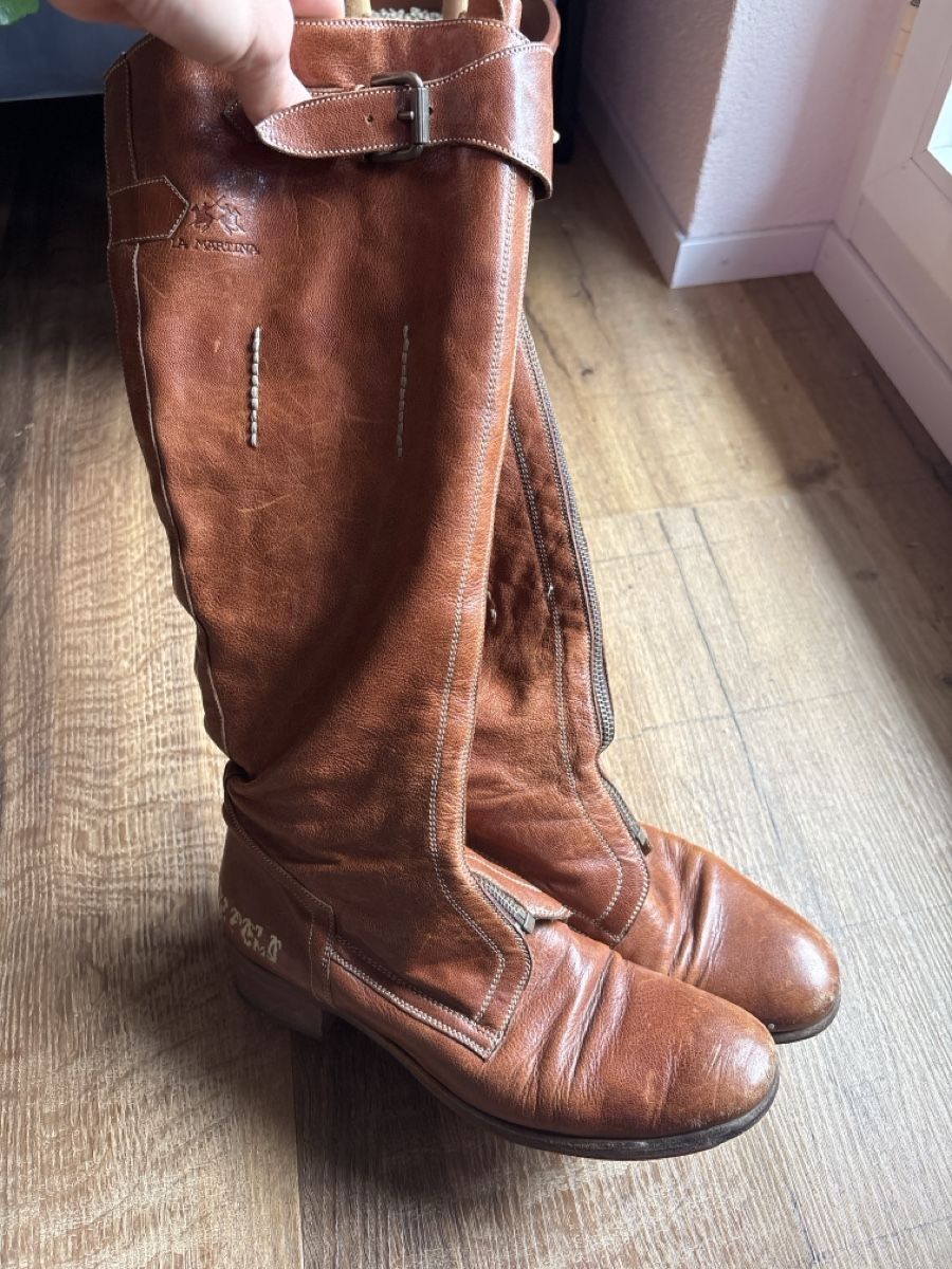 La Martina Damenschuhe: La Martina Stiefel Leder – Gebraucht aus Bern von LoveVintageY2K 2