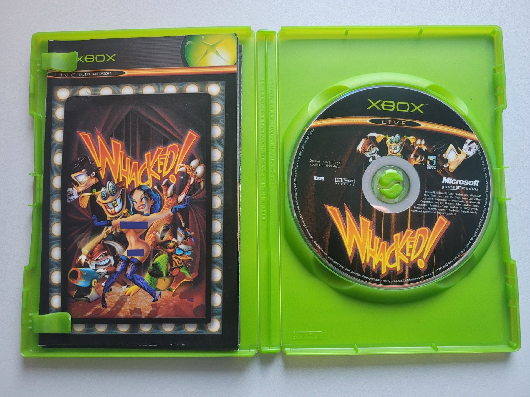 Giochi: Whacked! (XBox Classic) – Usato da Uezwil venduto da -Retrogames- 1