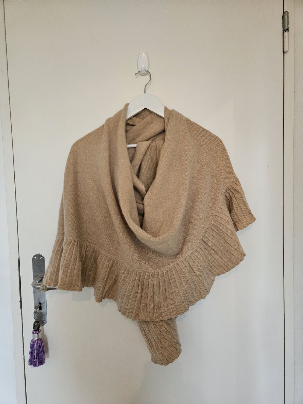 Foulards, Tücher & Schals: Modissa Schal Camel | Lammwolle & Angora | Edel-Strick – Neu (gemäss Beschreibung) aus Zug von Moonlover 2