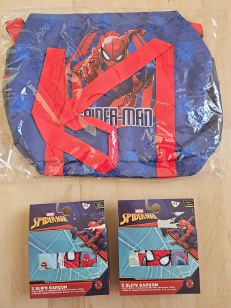 Spider-Man: 6 Slips Grösse und Tasche