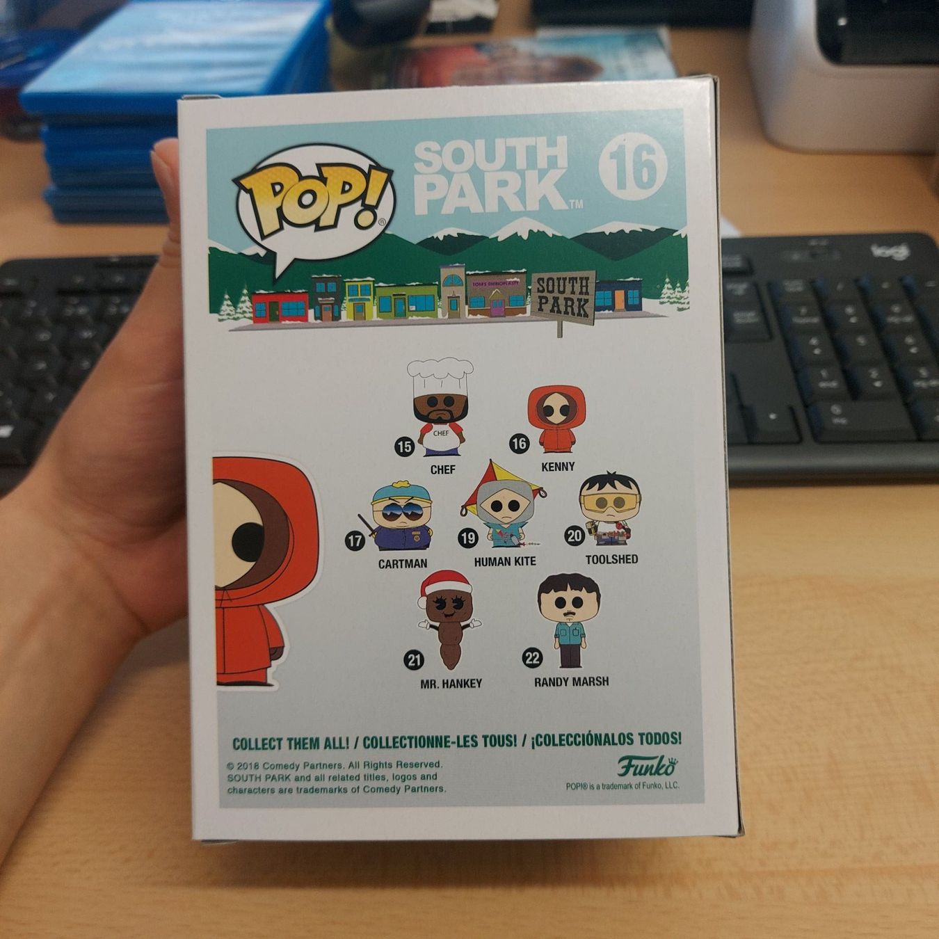 Funko Figuren: Funko POP! South Park - Kenny #16 – Neu und originalverpackt aus Hedingen von  3