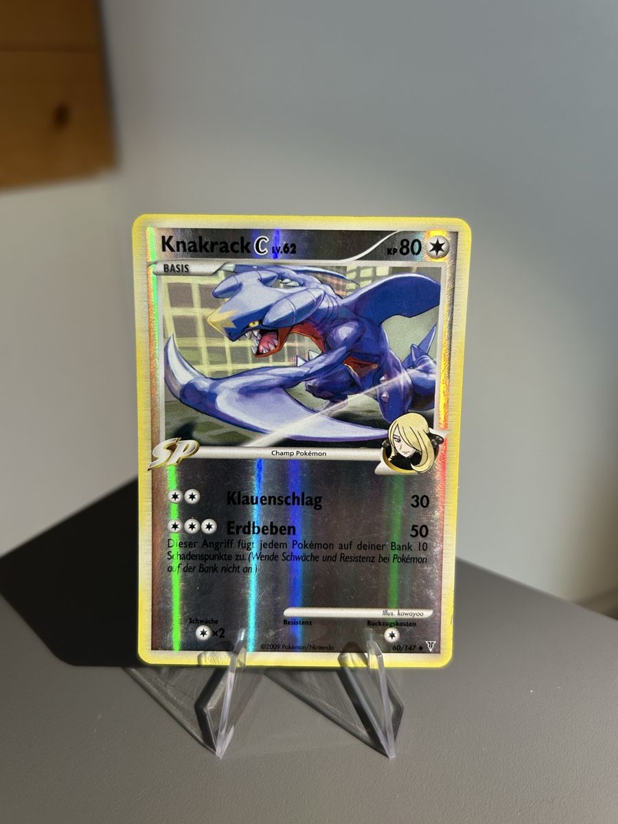 Pokémon Sammelbilder & Trading cards: Pokemon Knakrack C lv.62 Reverse (DE) – Gebraucht aus Vuadens von Numispot