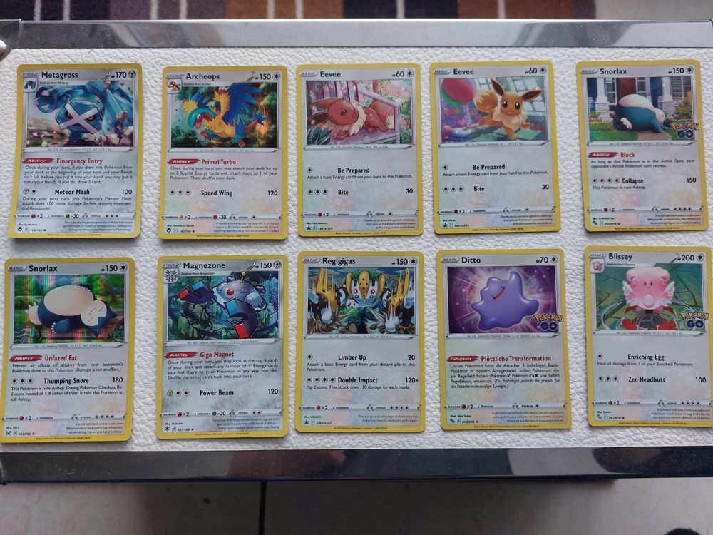 Sammlung Holo Pokémon Cards - Normal - Ab 1 (Gebraucht) in Romont FR ...