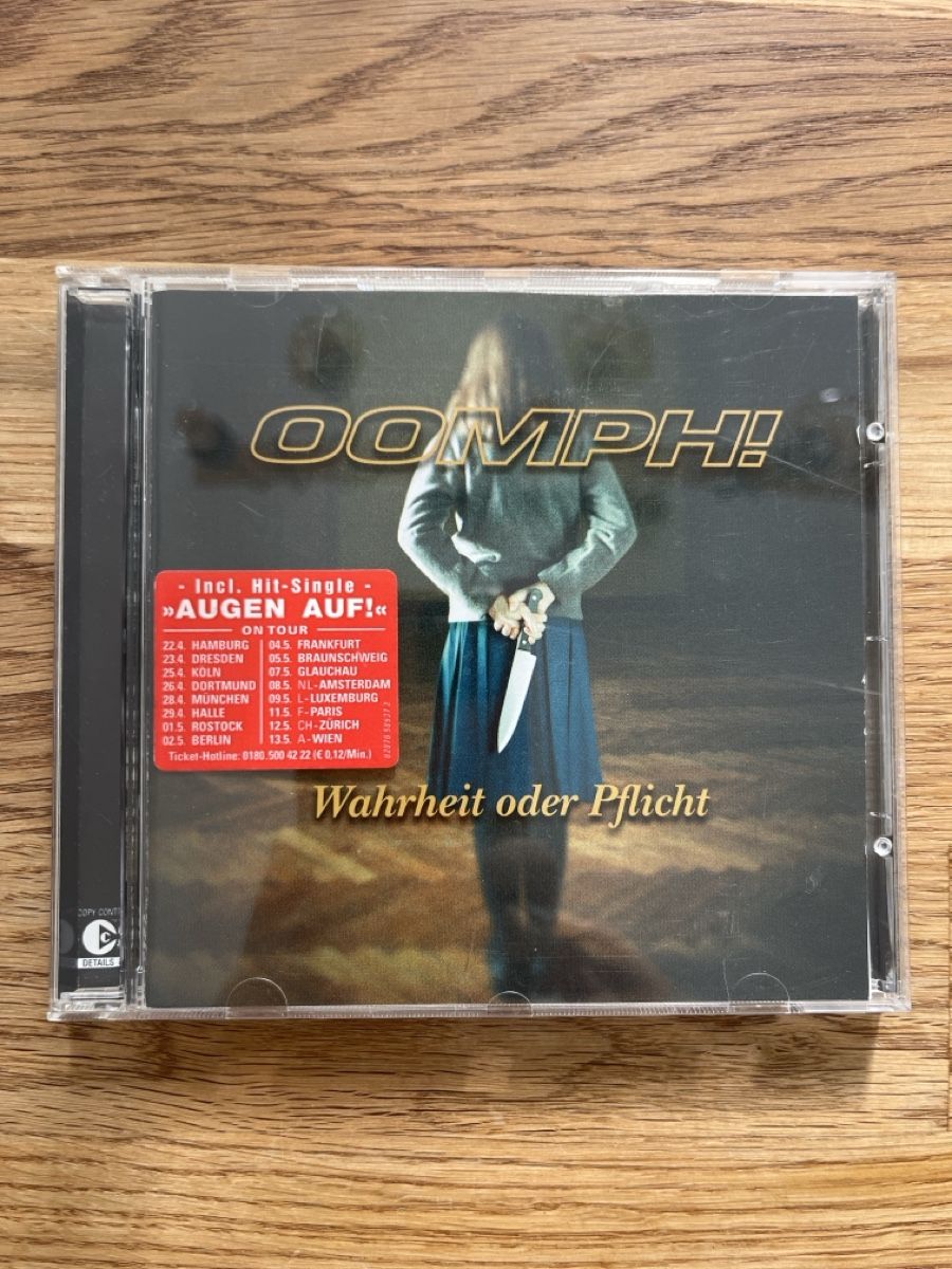 CD: OOMPH - Wahrheit oder Pflicht – Usato da Sursee venduto da abcdxyz