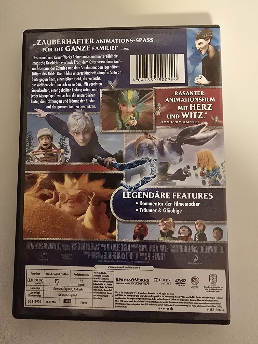 Tutti i DVDs: DVD - Die Hüter des Lichts – Usato da Regensdorf venduto da isatoby9591 1