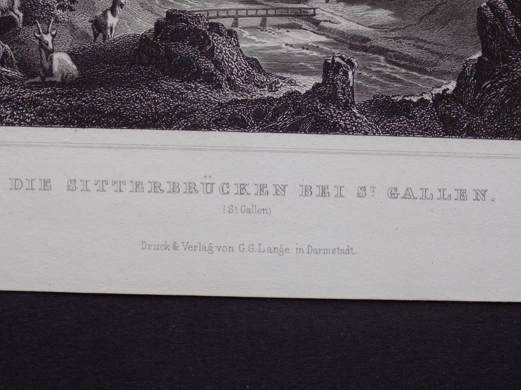Stiche: Die Sitterbrücke bei St.Gallen – Gebraucht aus Risch von Rischli15 2