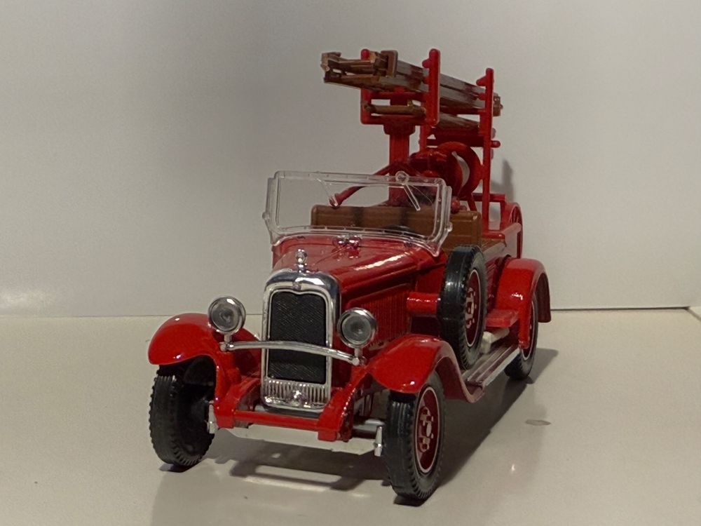 Dubray 1/43 Citroën C4 1930 Sapeurs-Pompiers Lyon Rouge - Miniature Occasion