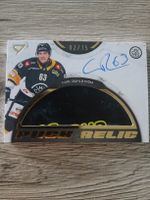 Eishockey Karte Carl Dahlström Puck Relic 02/15 CH