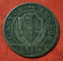 KANTONALMÜNZE LUZERN JAHR 1813 - 1 BATZEN