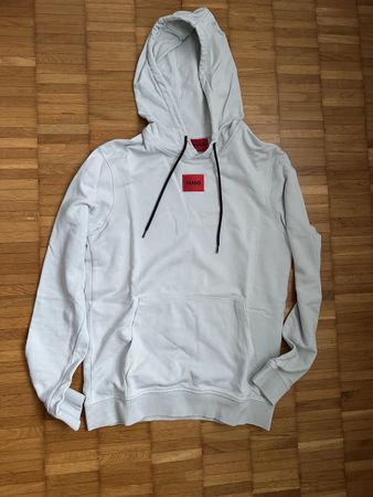 Herren Hoodie HUGO BOSS Grösse M hellgrau neu