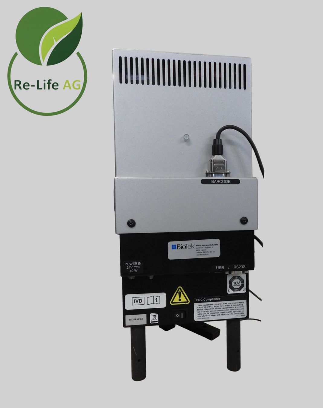 Tutte le macchine: Biotek | Biostack 2 | Automated Plate Stacker – Usato da Reinach BL venduto da Re-LifeAG_Labor 4