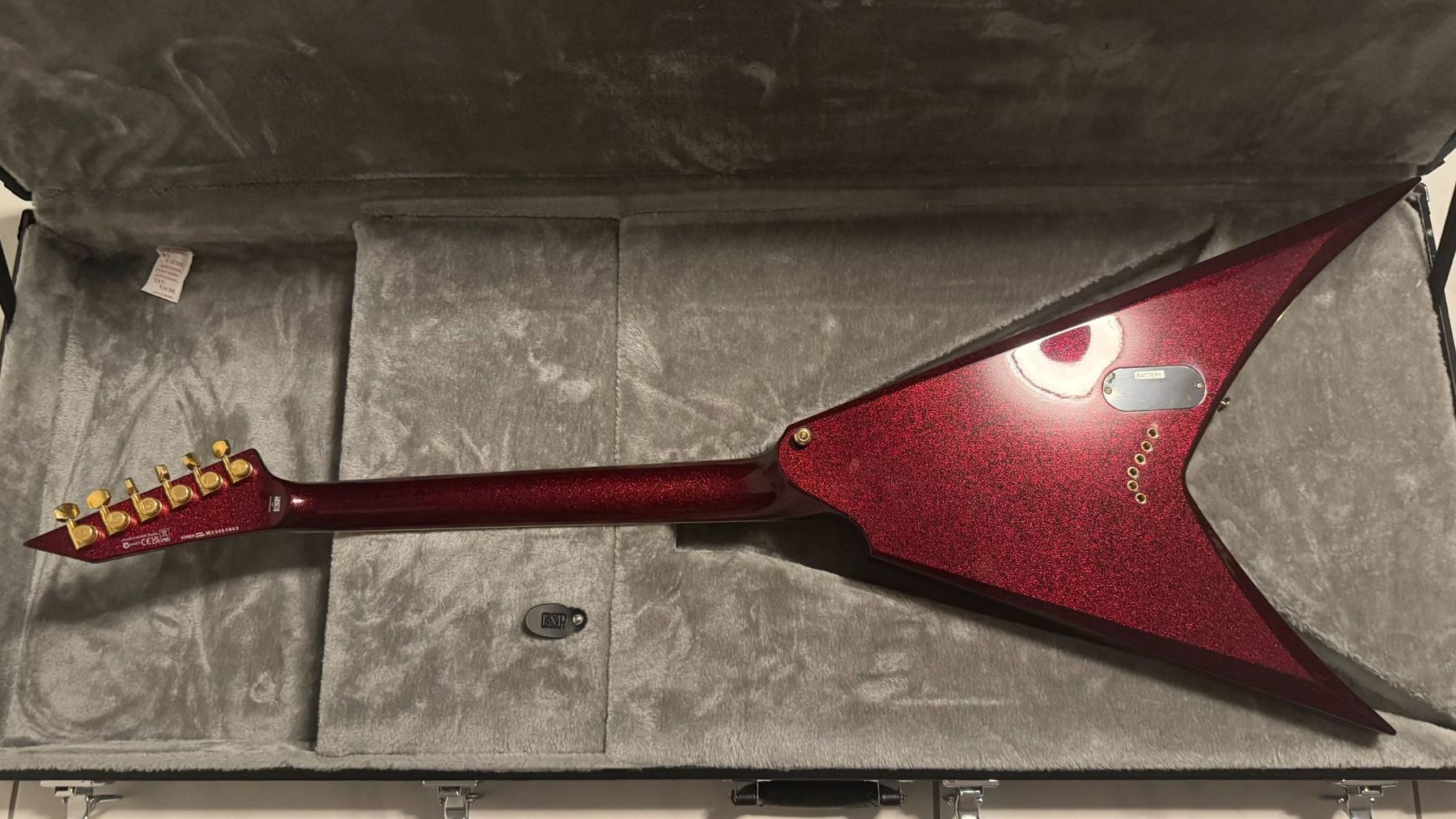 Esp Musikinstrumente: ESP LTD KH-V Red Sparkle – Gebraucht aus Schinznach Bad von Prosperos 5