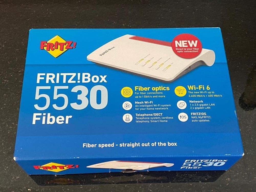 FRITZ!BOX 5530 NEUVE FRITZBOX routeur modem fibre Kaufen auf Ricardo
