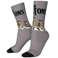 🔥 3D Cartoon "The Daltons" Socken – Cool, bunt & kultig! 💫