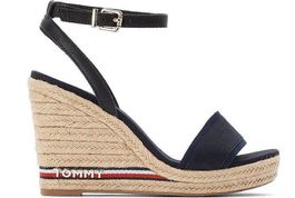 41 NEU Tommy Hilfiger Keilsandaletten Kleid Pumps High Heels