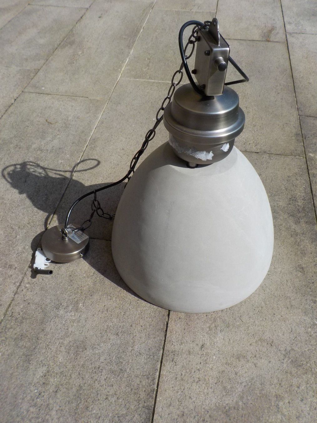 Lampade: Lampe Loft Beton Impressionen - neu – Nuovo (secondo la descrizione) da Mörschwil venduto da antiksalon 6
