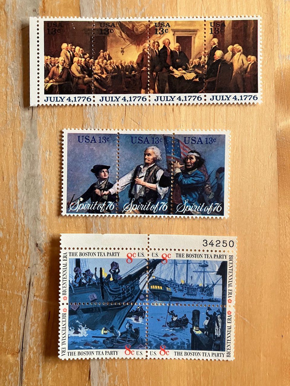 Tutti i francobolli: Bicentennial Mint Set USA 1976 – Usato da Nesslau venduto da andi_hon 6