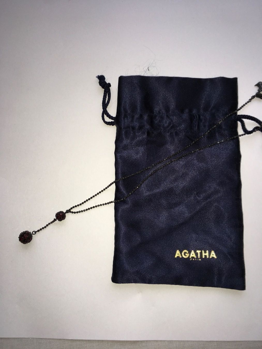 Ketten: Agatha Halskette mit roten Steinen – Neu (gemäss Beschreibung) aus Zug von smile060 2