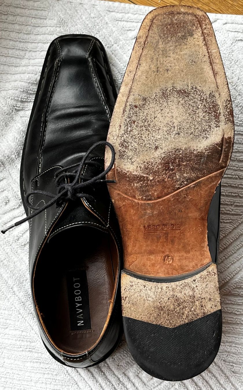 Navyboot Scarpe da uomo: Navyboot Halbschuhe schwarz 45 – Usato da Herrliberg venduto da Imperial1970 1