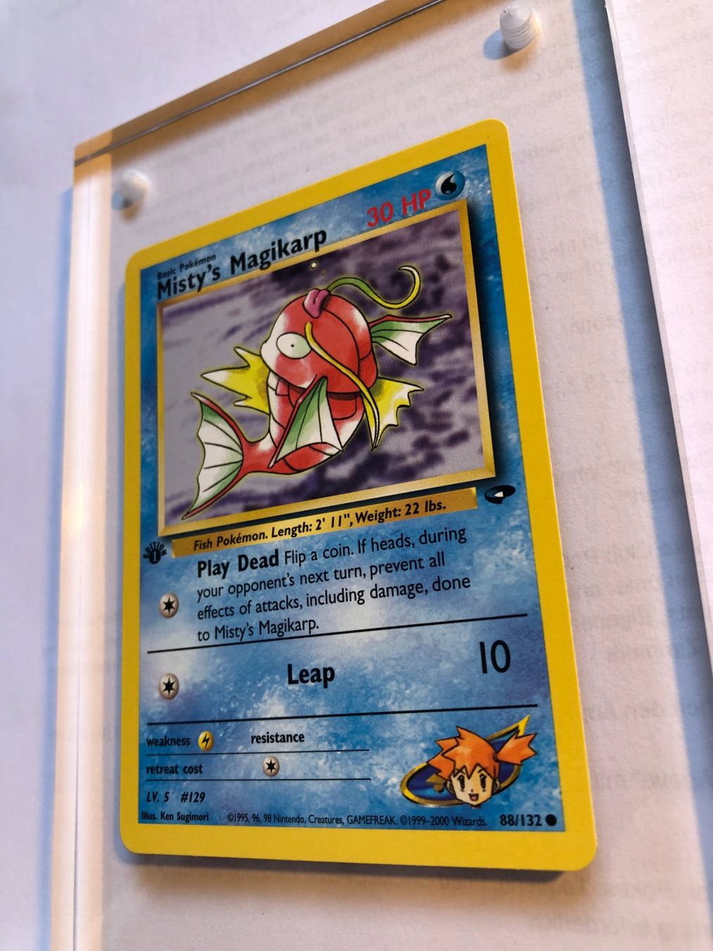 Sammelbilder & Trading cards: Misty's Magikarp 1st Gym Challenge - MINT - ab 1.- – Gebraucht aus Giubiasco von dan_pr8b 2