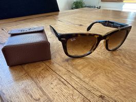 Super Ray-Ban Sonnenbrille - RB 4105 710/51 Folding Wayfarer
