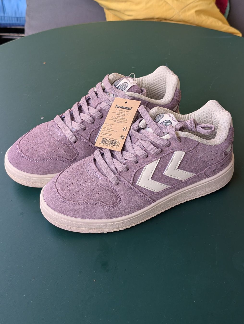 Hummel Scarpe da donna: Hummel Sneaker St. Power Play lila neu / 37 – Nuovo e nell'imballaggio originale da Bern venduto da Mantel0 1