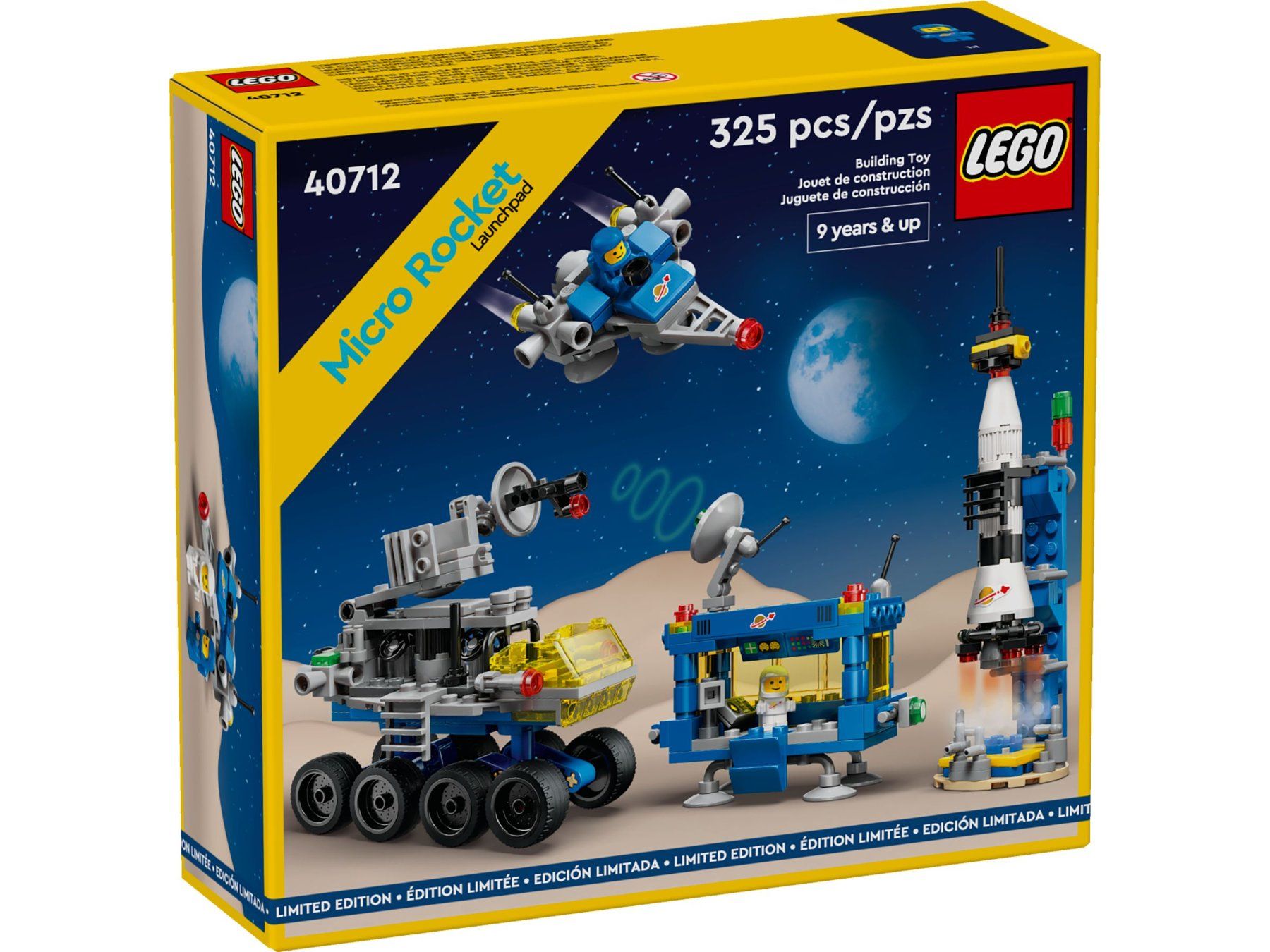 Lego Kit di costruzioni: Lego 40712 Micro Rocket Launchpad plus 5 bedruckte Legoteile – Nuovo e nell'imballaggio originale da Luzern venduto da Venancio66