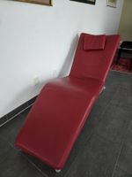 Leder Design Liege / Entspannungsliege wie neu