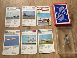 Vintage Flugzeug Quartett, F.X.Schmid Nr.524 22
