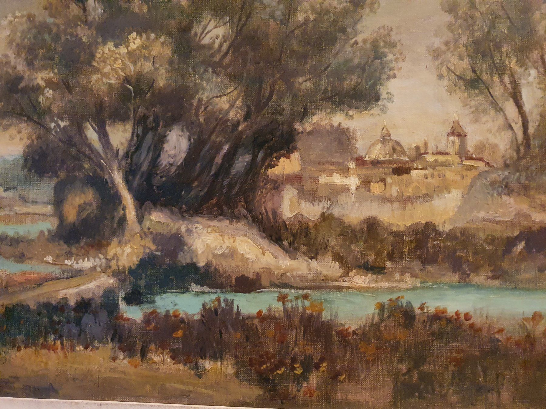 Tableaux: Landschaftsbild signiert Gio Gino – D'occasion à Hombrechtikon par mincky 1