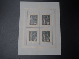 1 schöner Kleinbogen FL Landespatrone 1979 ** ab 5.--