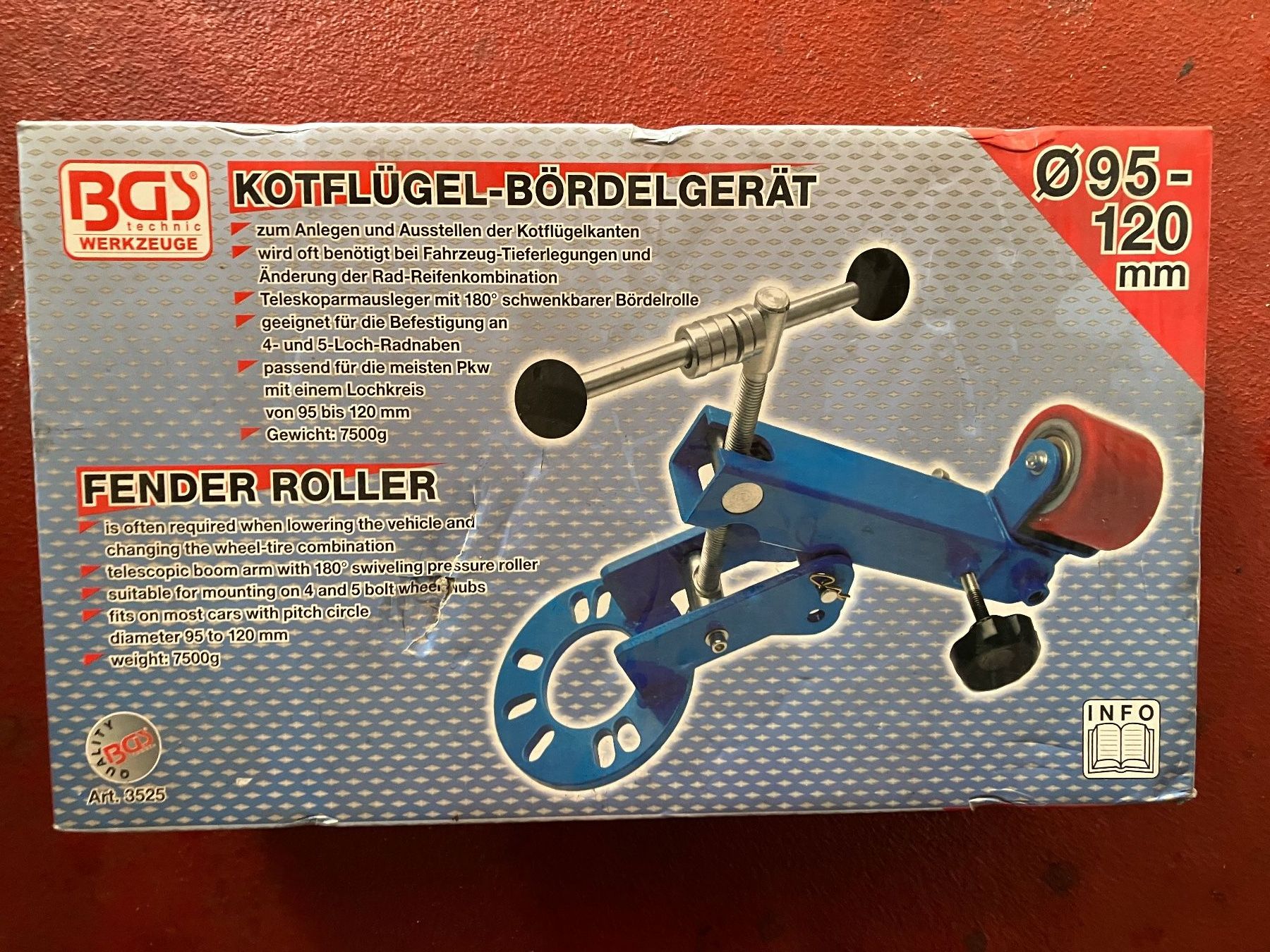 Tous les outils: Kotflügelbördelgerät BGS – Neuf avec emballage d'origine à Schwarzenburg par fasch60