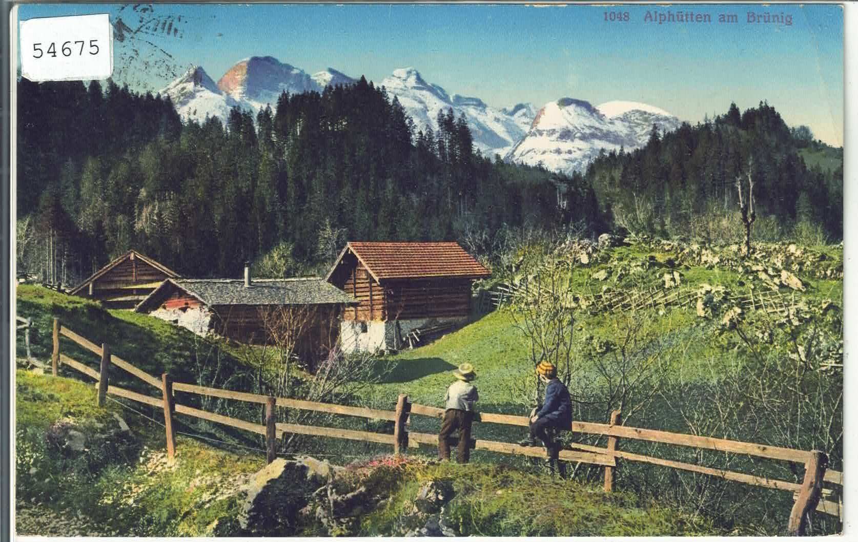 Cartoline postali: Lungern - Bauernhof - Kinder - Litho – Usato da Ettingen venduto da Kartenplanet