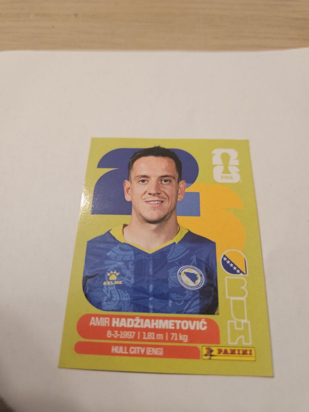 Panini Carte collezionabili: Panini WM 2026 BIH 8 – Nuovo (secondo la descrizione) da Genève venduto da jerdinho1209