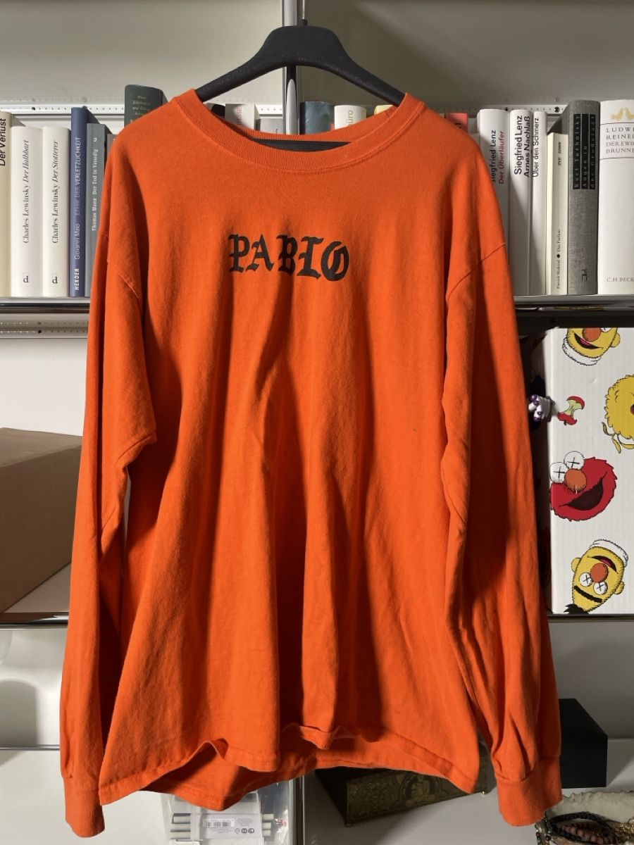 Maglioni & Felpe: Rare Kanye West Pablo Longsleeve Large – Usato da Wittenbach venduto da therealmoonstone 1