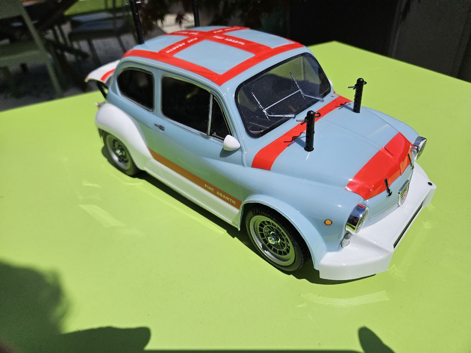 Tamiya Modellismo RC: Tamiya Abarth 1000 TCR ungefahren – Nuovo (secondo la descrizione) da Grenchen venduto da Fluri1 3
