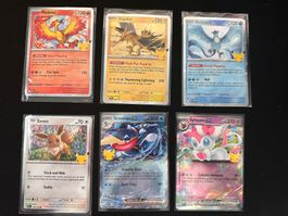 Pokémon 30th Celebration Promos Englisch