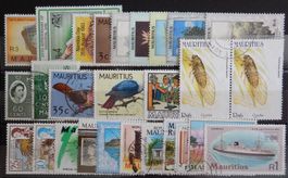 Mauritius British Kolonie Lot mit alten Werten III