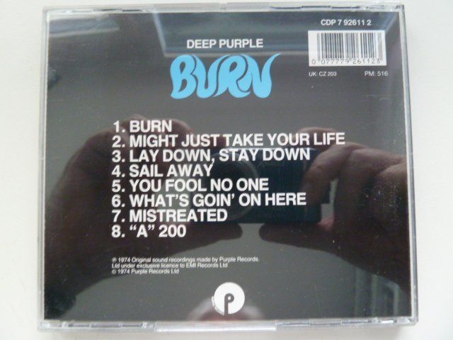 CDs: Deep Purple - Burn – Gebraucht aus Au ZH von sikoku 2