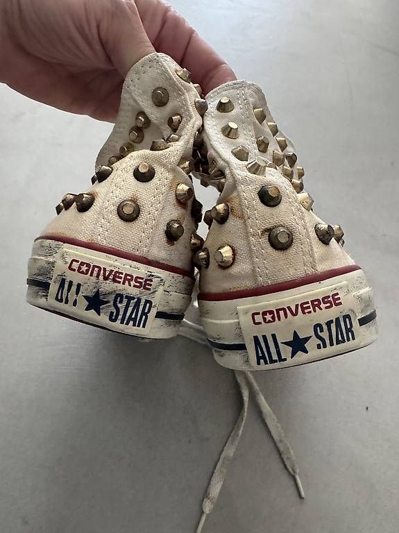 Chaussures hommes: CONVERSE All star stud borchie tg. 37  – D'occasion à Vacallo par bbo_9r85 1
